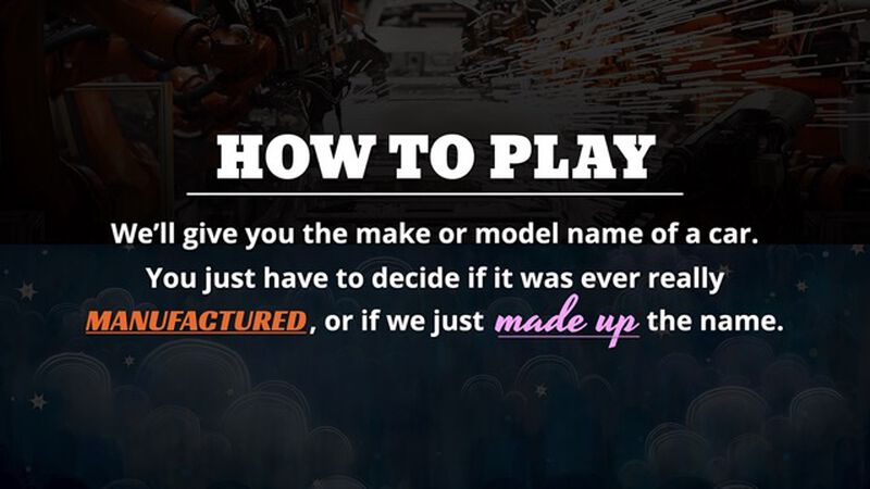 Manufactured or Made Up